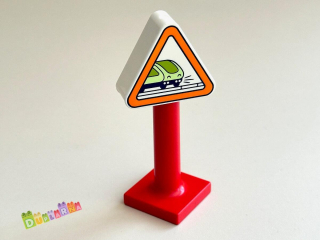 Lego Duplo Dopravní značka - Pozor vlak