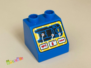 Lego Duplo - Kostka s potiskem - Batmobil