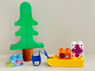 Lego Duplo - Vánoční stromek s dárky 