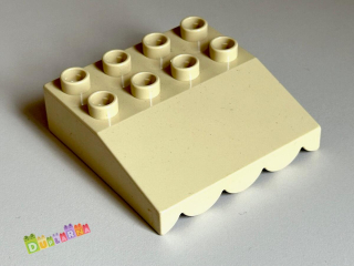 Lego Duplo - Střecha béžová