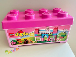Lego Duplo 10571 - BOX - růžový set kostek