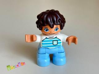 Lego Duplo Dítě - kluk s pruhovaným trikem