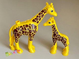 Lego Duplo Rodinka Žirafa velká + malá