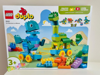 Lego Duplo 10451 - Dinosauři na kolečkách / 3v1