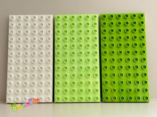 Lego Duplo - Podložky na stavění / Set podložek 6x12 - 3kusy