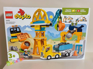 Lego Duplo 10476 - Staveniště a vozidla 3 v 1 / Stavba