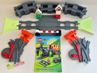 Lego Duplo 10506 - Rozšíření / Koleje výhybky a přejezd pro vlak