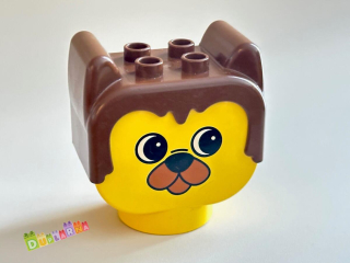 Lego Duplo - Kostka hlava psa