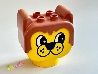 Lego Duplo - Kostka hlava psa