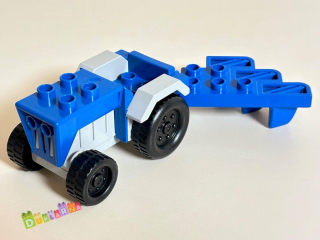 Lego Duplo Traktor modrý