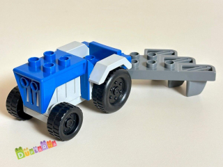 Lego Duplo Traktor modrý