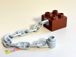 Lego Duplo kostka s řetezem