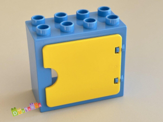 Lego Duplo okno světle modré