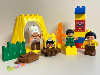 Lego Duplo 2432 - Indiánský tábor / Indiáni 