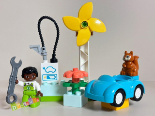 Lego Duplo 10985 - Větrná turbína a elektromobil