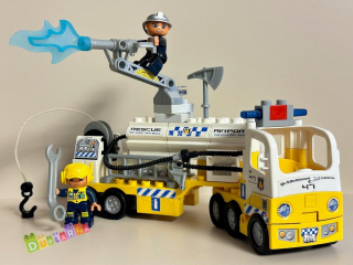 Lego Duplo 7844 - Letištní hasiči - cisterna - Airport Rescue Truck