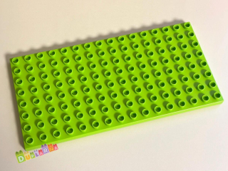 Lego Duplo deska / podložka 8x16 - limetková
