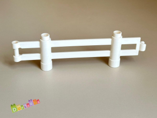 Lego Duplo Ohrádka / Plot / Ohrada bílá