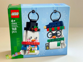 Lego 40812 - Ozdobní sněhuláci