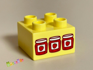 Lego Duplo - Kostka s potiskem - marmeláda