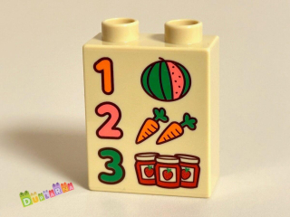 Lego Duplo - Cedule / Jídlo / Ceny
