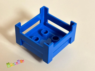 Lego Duplo Přepravka / Bedna / bedýnka modrá