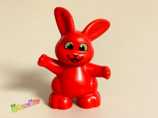 Lego Duplo Zajíc - Králík červený 