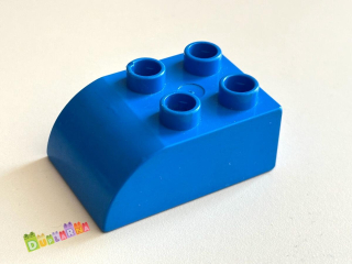 Lego Duplo Kostka 2x3 zaoblená tmavě modrá