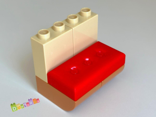 Lego Duplo pohovka, gauč