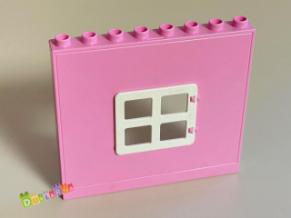 Lego Duplo - Stěna domu růžová