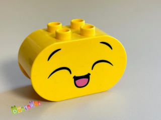 Lego Duplo - Kostka hlava - veselý obličej