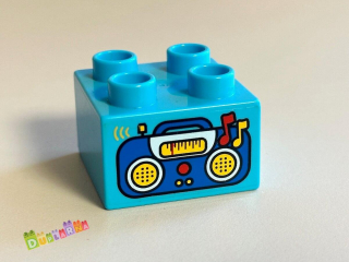 Lego Duplo - Kostka s potiskem - radio