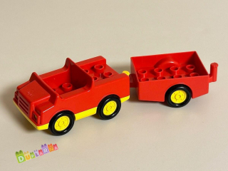 Lego Duplo - Auto s vozíkem
