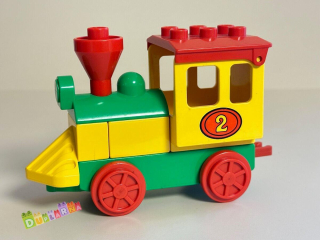 Lego Duplo - Mašinka, vláček, lokomotiva