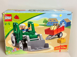 Lego Duplo 4687 - Traktor velký zelený
