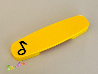 Lego Duplo kameny - interaktivní kameny na koleje žlutá 