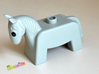 Lego Duplo Kůň šedý (starší typ)