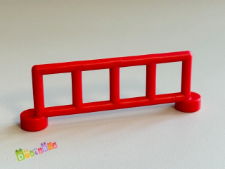 Lego Duplo Červený Plot / Ohrada