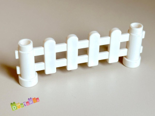 Lego Duplo Bílý Plot / Ohrada