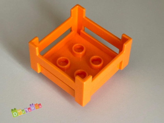 Lego Duplo Přepravka / Bedna / bedýnka oranžová