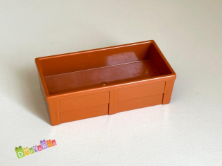 Lego Duplo koryto / hnědé korýtko