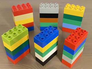 Lego Duplo - kostka / kostky 2x4