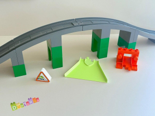 Lego Duplo Most tmavě šedý
