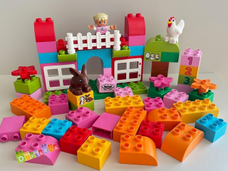 Lego Duplo 10571 - růžový set kostek